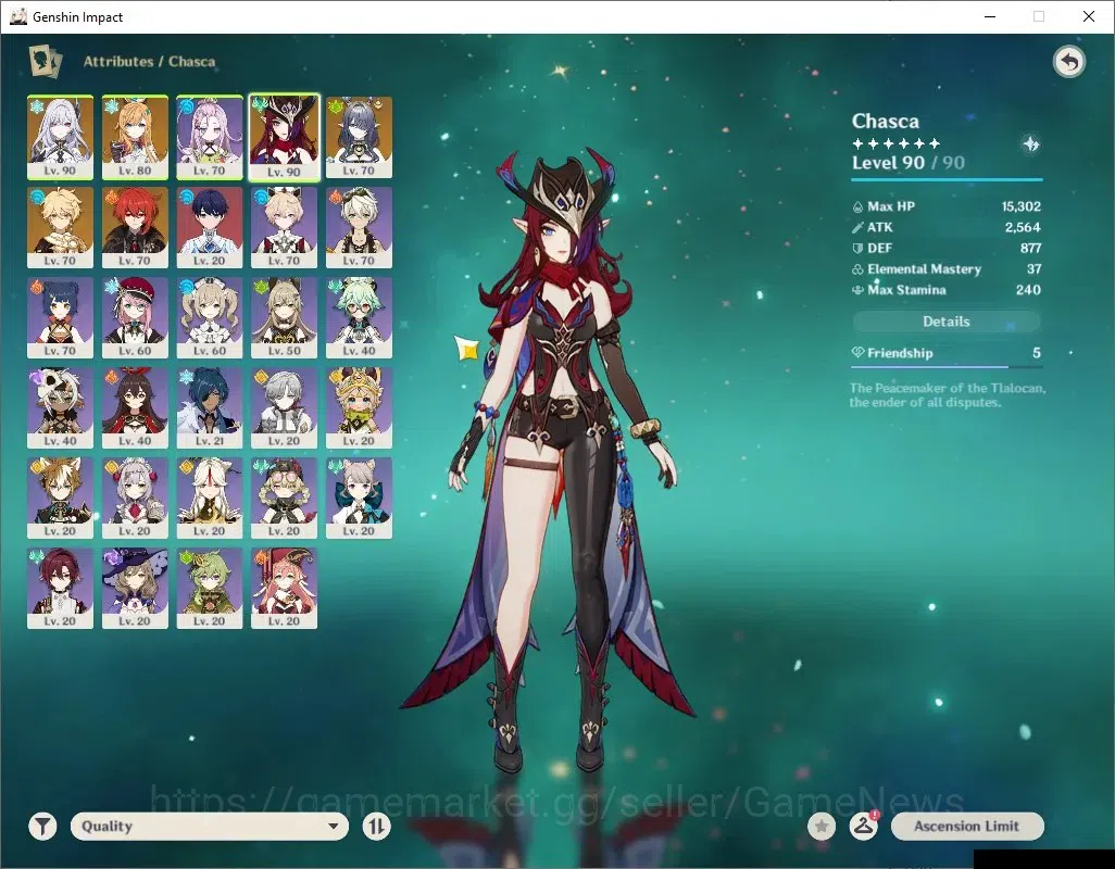 Genshin Impact Accounts ASIA|AR 54|4Limited+1(*5Standard)+1(*5Wep)|Skirk,E image 5