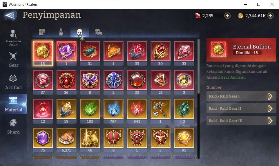 Watcher of Realms Accounts Global 60X|Lv83|5,3M Power|6 Lord [PraetusA1,Ezare image 15