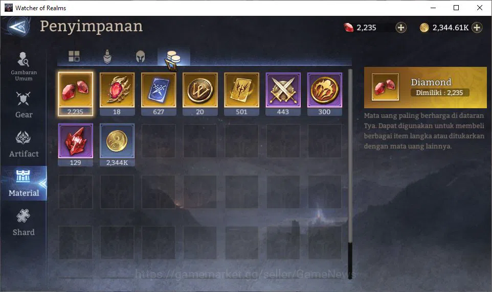 Watcher of Realms Accounts Global 60X|Lv83|5,3M Power|6 Lord [PraetusA1,Ezare image 16