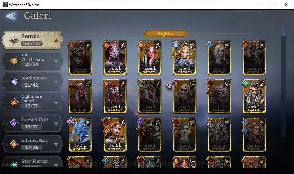 Watcher of Realms Accounts Global 60X|Lv83|5,3M Power|6 Lord [PraetusA1,Ezare image 18