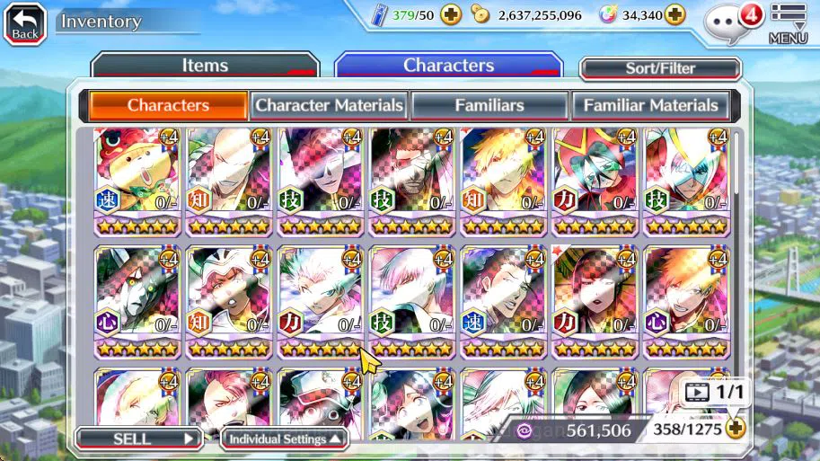 Bleach: Brave Souls Accounts [GLOBAL]34K Orb|TYBW26(Aizen,Ikkaku,Shunsui),Ichig image 6