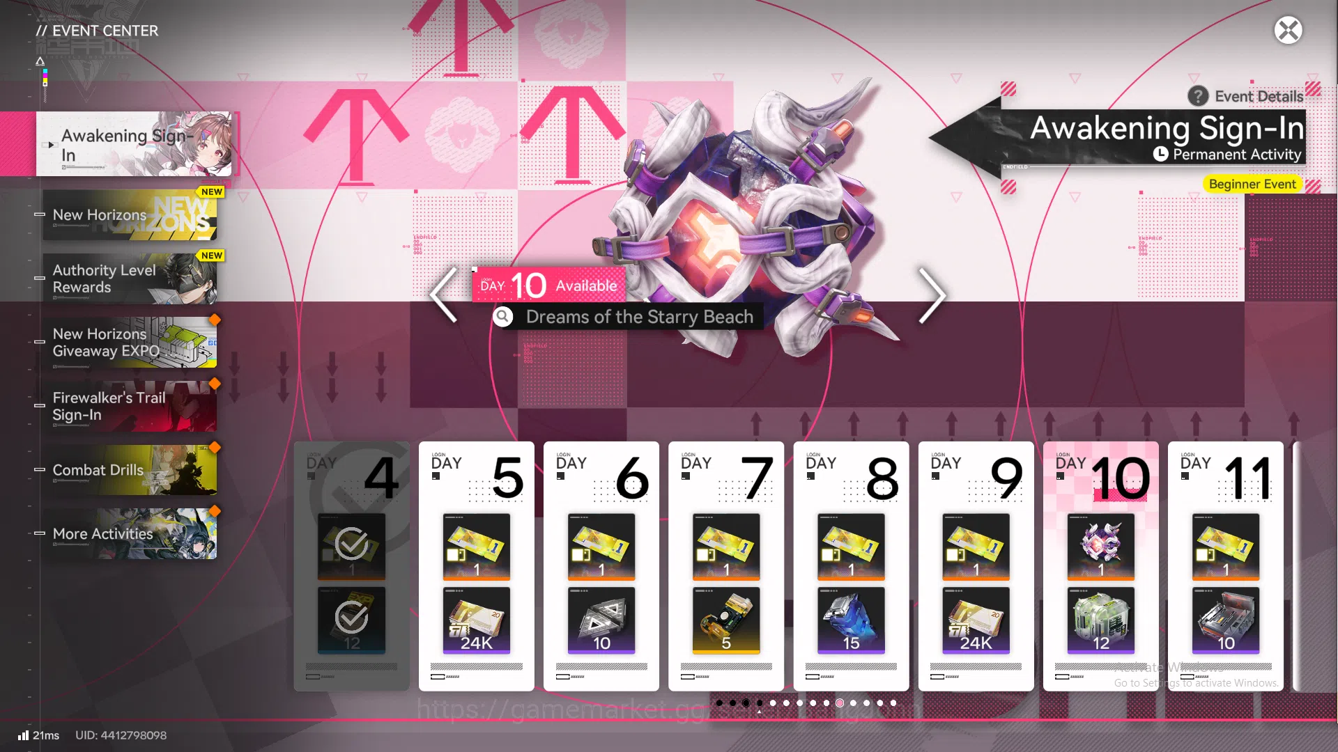 Arknights: Endfield Accounts Starter Fresh |ASIA| New Horizons On | 6-Star Laev image 6