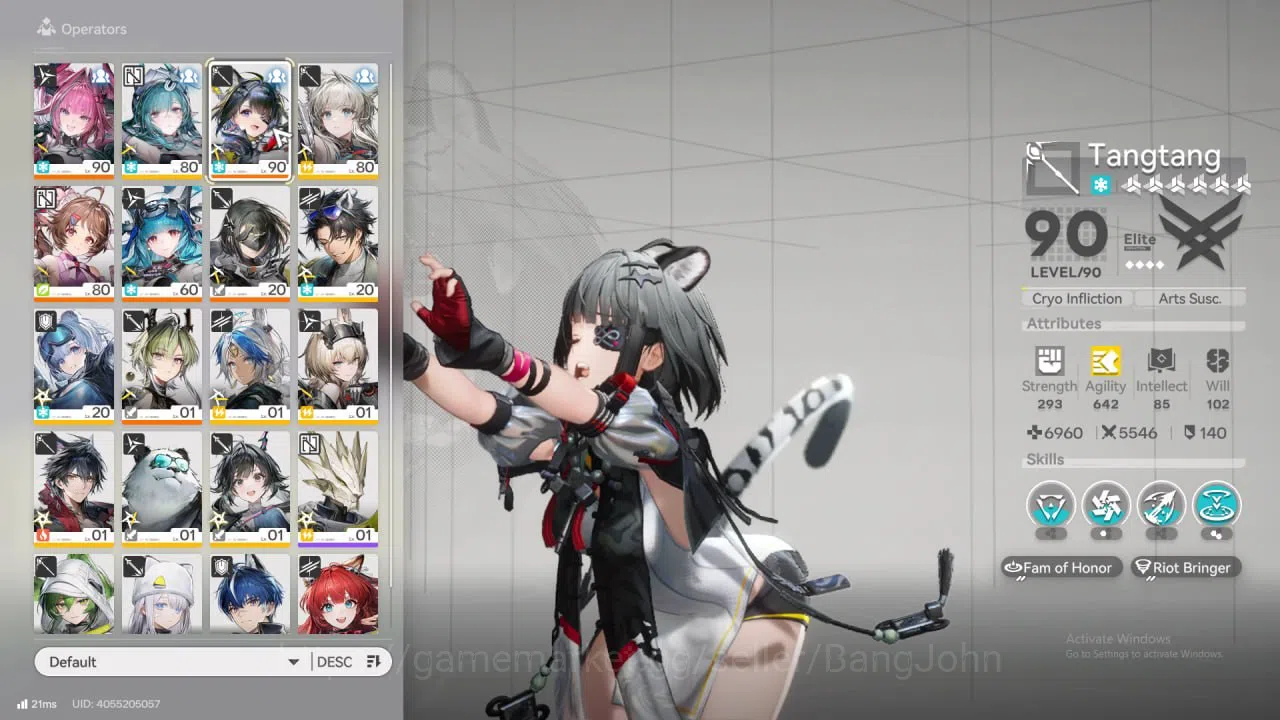 Arknights: Endfield Accounts ASIA | Well build Yvonne Sign, Tangtang P2 + Sign, Ardelia + Sign, Last Rite + Sign,Perlica 16