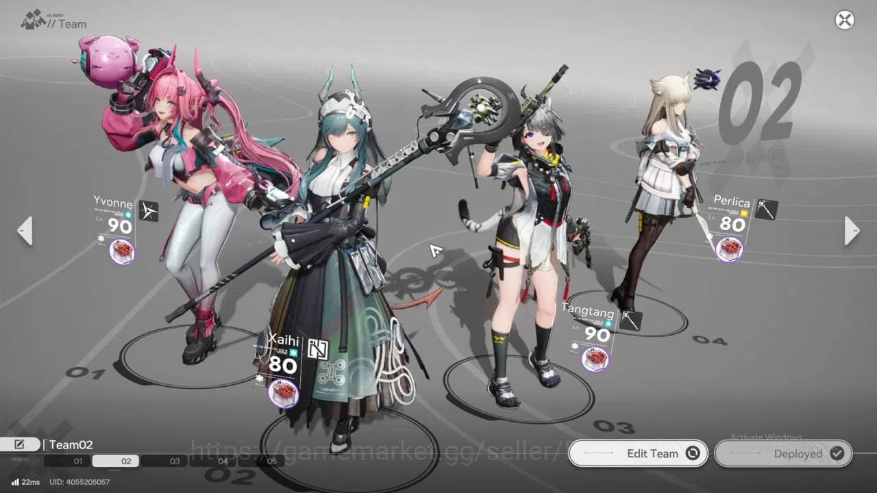 Arknights: Endfield Accounts ASIA | Well build Yvonne Sign, Tangtang P2 + Sign, Ardelia + Sign, Last Rite + Sign,Perlica 2