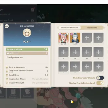 Genshin Impact Accounts Starter Asia Starter|AR 34|2 Limit (Varesa +Ineffa)+Mizuki,Dehya,etc |1(*5 Wpn)|MC Female|Check