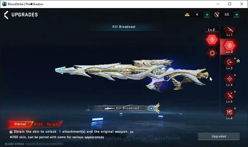 Blood Strike Accounts AMERICA|8 ETERNAL[JET MAX,HANK MAX,Melee Chainflux image 18