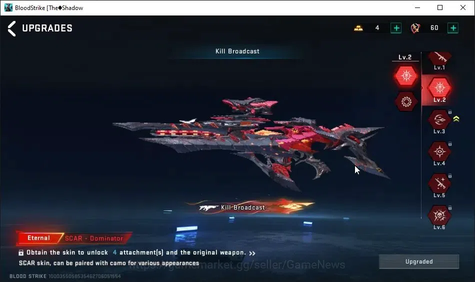 Blood Strike Accounts AMERICA|8 ETERNAL[JET MAX,HANK MAX,Melee Chainflux image 20