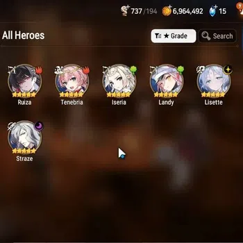 Epic Seven Accounts Starter Global|Unverif|Starter New Era|2 ML(Lisette,Straze)|Theater Untouch|PoH+Bless ON||Stove(ES1019Z)