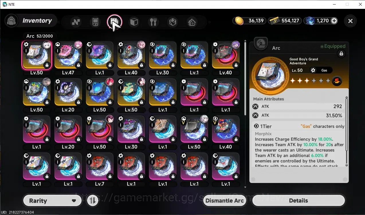 Neverness to Everness Accounts GLOBAL SEA|HL 30|TL 23|1K Annulith,7 SD|6 SSR 2 Li image 13