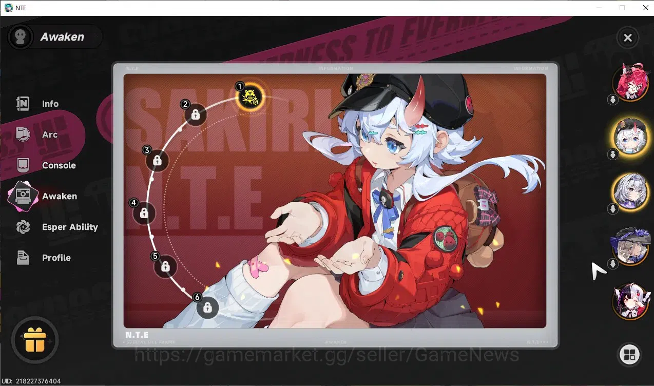 Neverness to Everness Accounts GLOBAL SEA|HL 30|TL 23|1K Annulith,7 SD|6 SSR 2 Li image 3