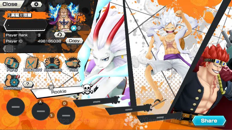 One Piece Bounty Rush Accounts Global|4 META EX[Luffy Emperor,KidLaw,Yamato,Kuzan image 11