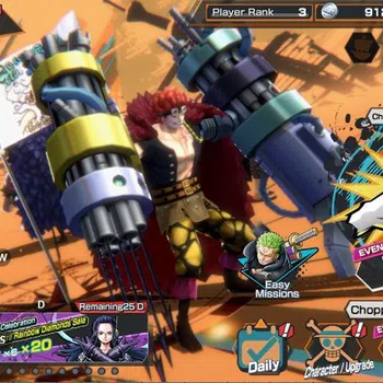 One Piece Bounty Rush Accounts Starter Global|4 META EX[Luffy Emperor,KidLaw,Yamato,Kuzan,Etc]Rank 3|Log Bandai|Check
