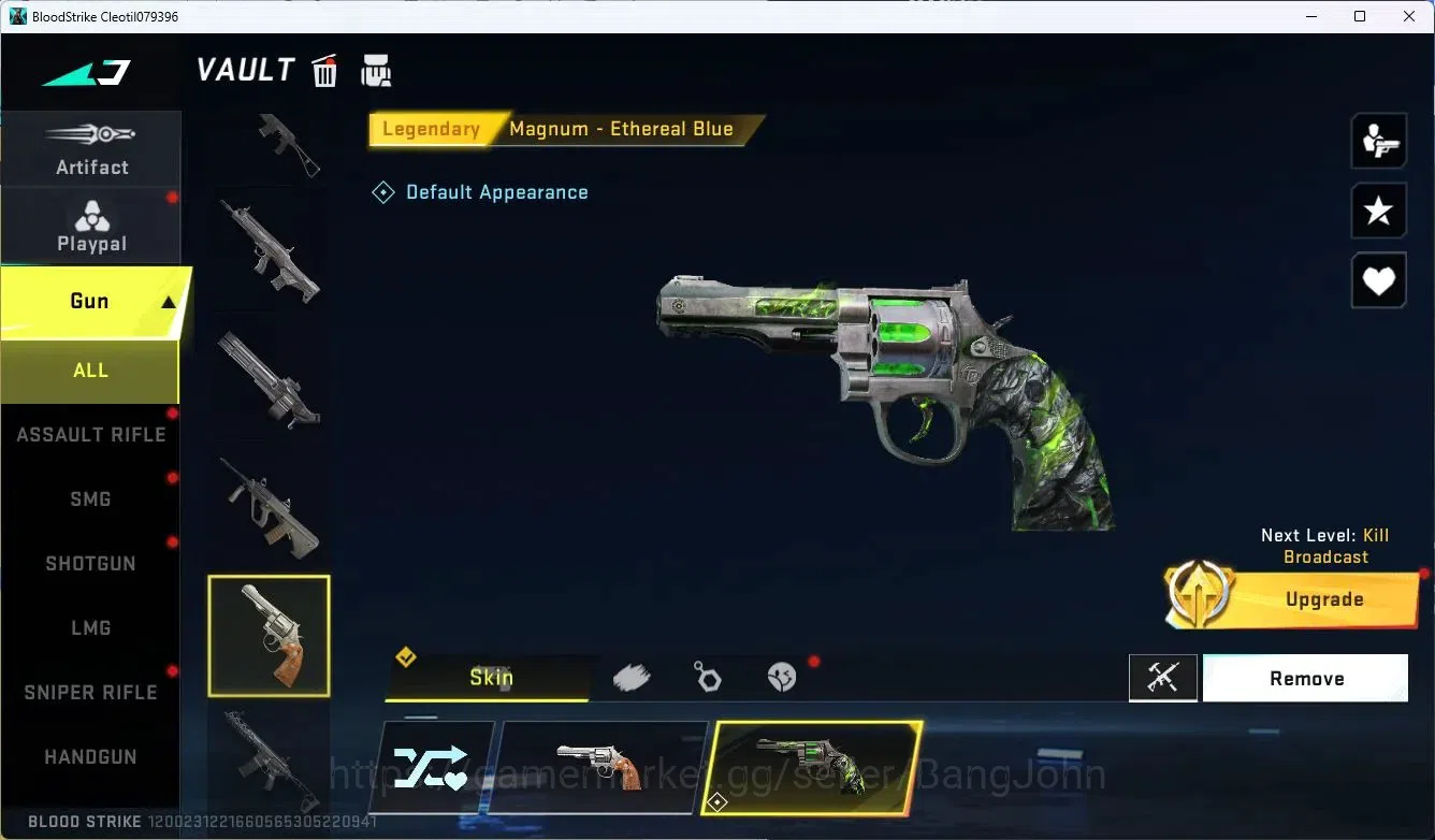 Blood Strike Accounts ASIA | 2 LEGENDARY: Magnum-Ethereal Blue, Kar98k-E image 3