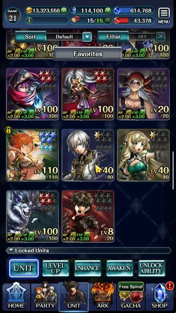 Last Cloudia Accounts GLOBAL|Rank 21|Ready Gacha 114K Crystal|Top Tier U image 3