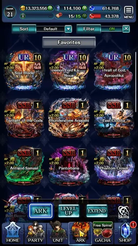 Last Cloudia Accounts GLOBAL|Rank 21|Ready Gacha 114K Crystal|Top Tier U image 4