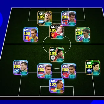 eFootball Accounts Legends & Iconic Players EFOOTBALL 2027 | NEW CARD K DE BRYUNE,SORLOTH,RUI COSTA,M NEUER,S