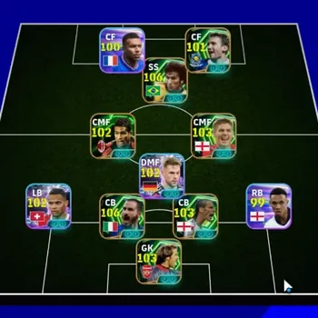 eFootball Accounts Legends & Iconic Players Android|8Epic Leonardo Bonucci,Zico,Rio Ferdinand,David Seaman,Eden