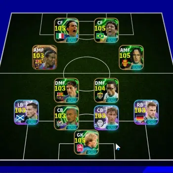 eFootball Accounts Legends & Iconic Players Android|BigTime Ronaldinho G,Ruud van Nistelrooij,F.Lampard|14 Epic Filippo