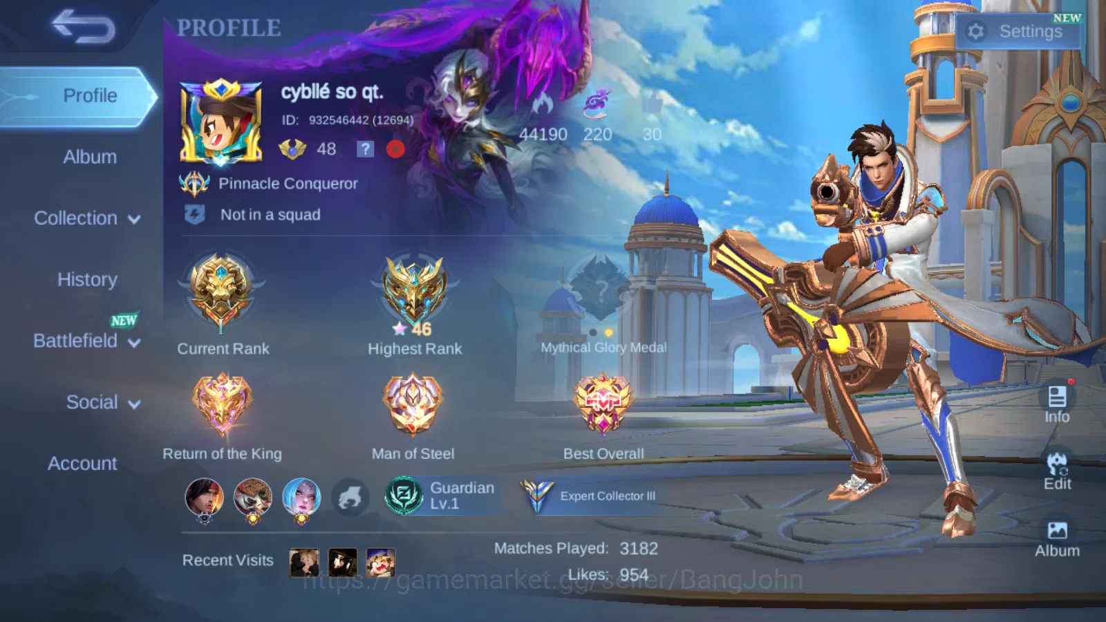 Mobile Legends: Bang Bang Others kof karina | cc natalia | lightborn tigreal | ligh image 1