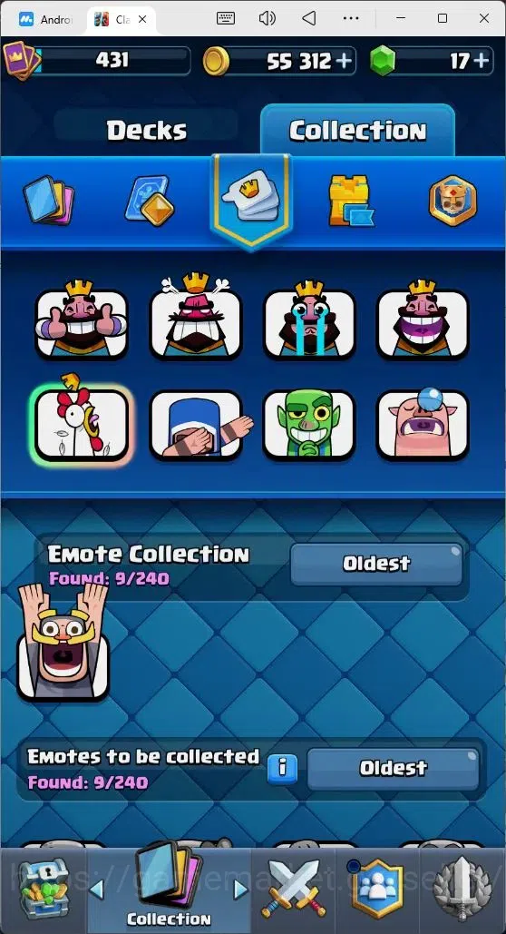 Clash Royale Accounts Mobile |Trophy 3273|4 EVO Cards|1 Hero Card|17 Gem image 11