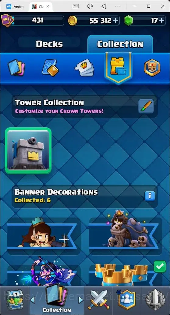 Clash Royale Accounts Mobile |Trophy 3273|4 EVO Cards|1 Hero Card|17 Gem image 12