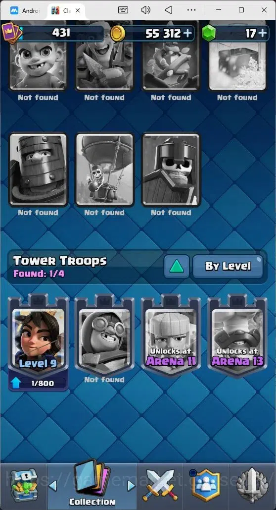 Clash Royale Accounts Mobile |Trophy 3273|4 EVO Cards|1 Hero Card|17 Gem image 8