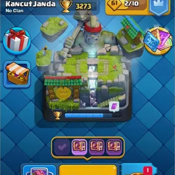 Clash Royale Accounts Starter Mobile |Trophy 3273|4 EVO Cards|1 Hero Card|17 Gems|55k Gold|Emote Collection 9\248| TakeMail
