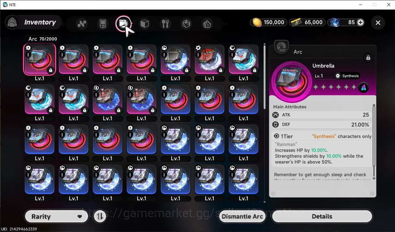 Neverness to Everness Accounts GLOBAL EU |HL 3| 1 SSR Limited Meta Nanally |4 SR  image 6