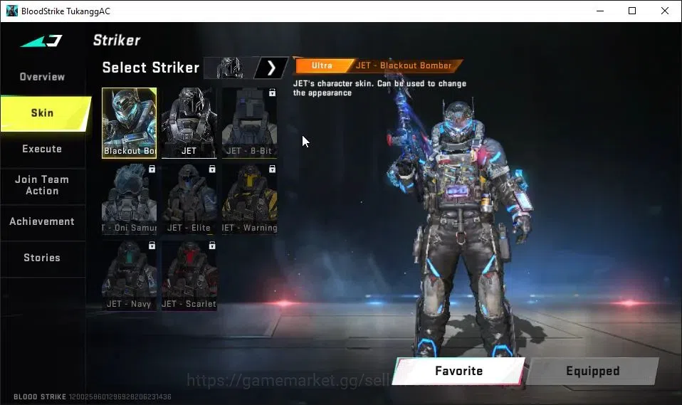 Blood Strike Accounts ASIA|9 ULTRA[EMMA,JET,NOVA,VAL,SCAR,INP-9,DEagle,E image 10