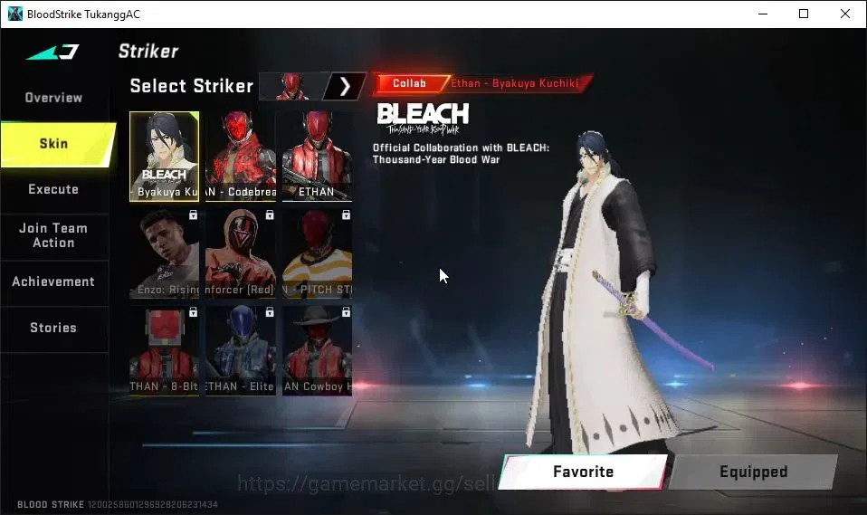 Blood Strike Accounts ASIA|9 ULTRA[EMMA,JET,NOVA,VAL,SCAR,INP-9,DEagle,E image 3