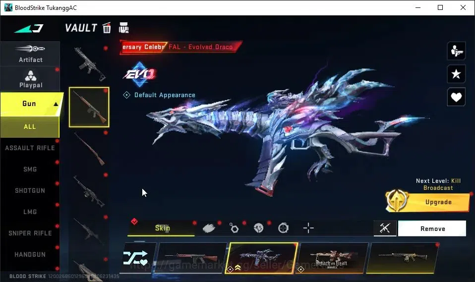 Blood Strike Accounts ASIA|9 ULTRA[EMMA,JET,NOVA,VAL,SCAR,INP-9,DEagle,E image 5