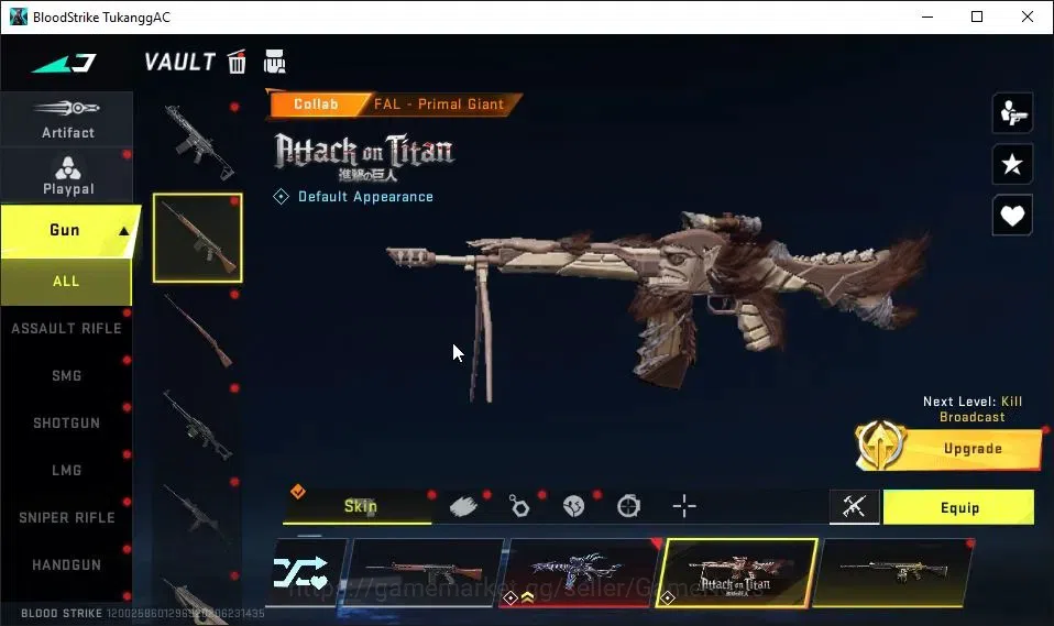 Blood Strike Accounts ASIA|9 ULTRA[EMMA,JET,NOVA,VAL,SCAR,INP-9,DEagle,E image 6