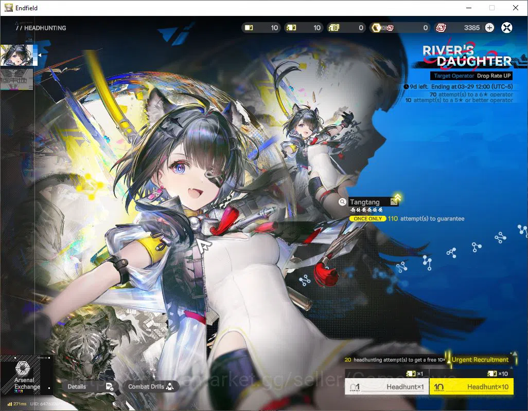 Arknights: Endfield Accounts ASIA|Lv 53|SSR 5(3Limit)+12(*6WP)|[Laevatain,Yvonn image 16