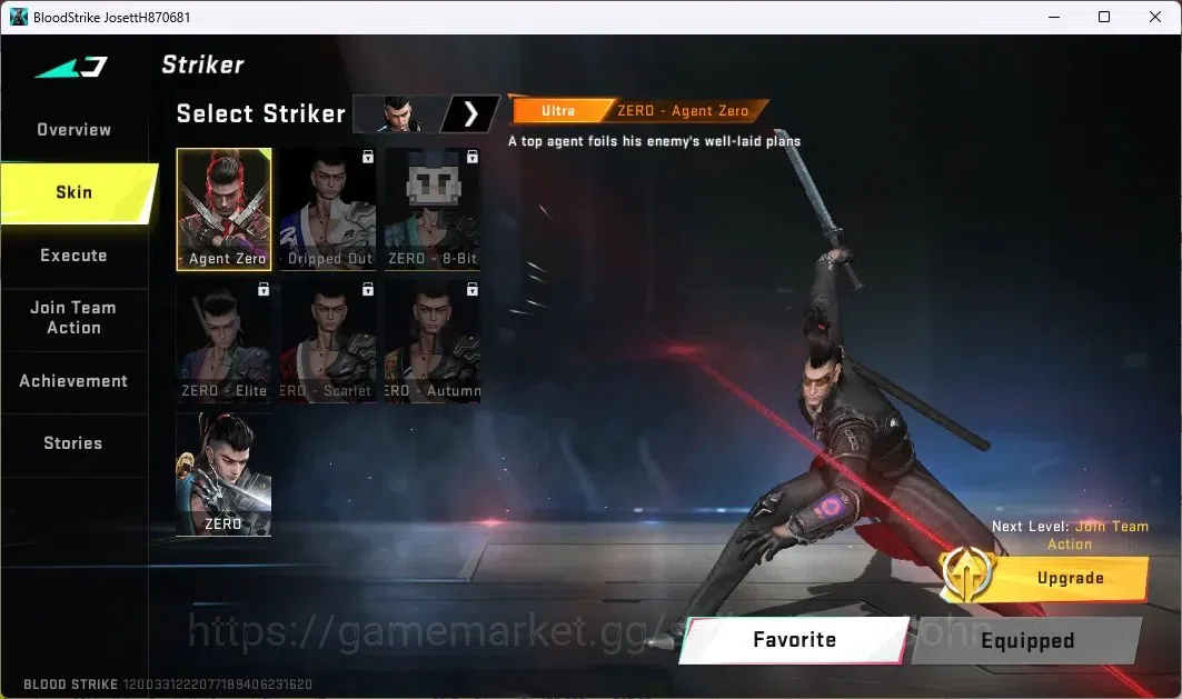 Blood Strike Accounts ASIA | 1 ULTRA GUN: M700-Boitatá | 1 ULTRA STRIKER image 8
