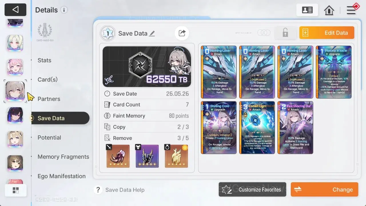 Chaos Zero Nightmare Accounts ASIA Lv 53|13 SSR([HeidemarieM3,ChizuruM1]+Sign,Di image 13