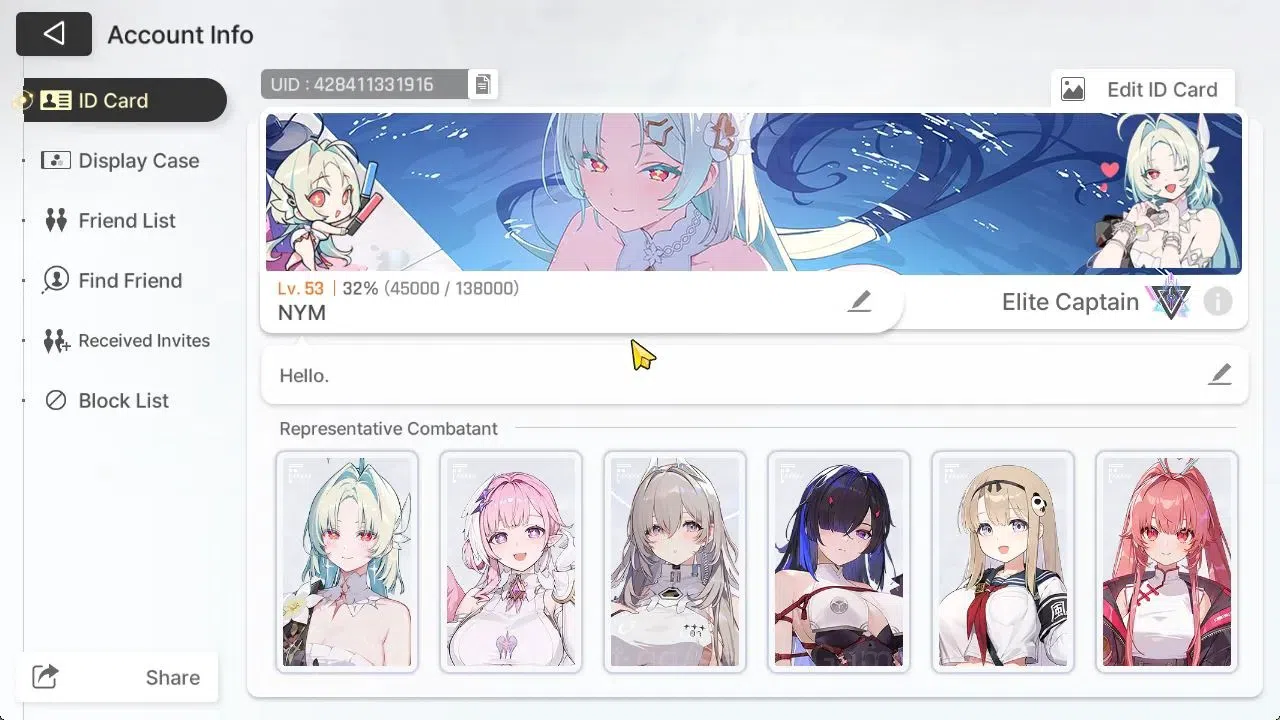 Chaos Zero Nightmare Accounts ASIA Lv 53|13 SSR([HeidemarieM3,ChizuruM1]+Sign,Di image 2
