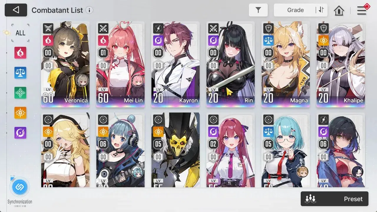 Chaos Zero Nightmare Accounts ASIA Lv 53|13 SSR([HeidemarieM3,ChizuruM1]+Sign,Di image 5