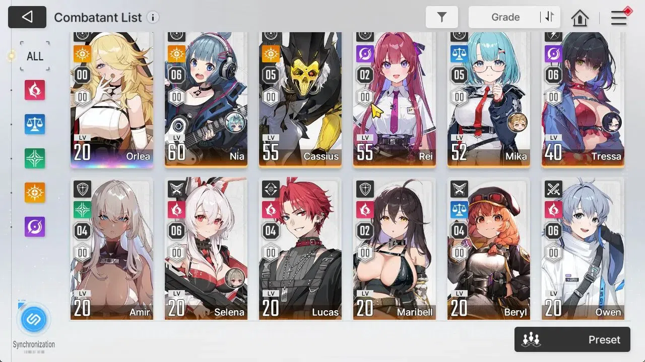 Chaos Zero Nightmare Accounts ASIA Lv 53|13 SSR([HeidemarieM3,ChizuruM1]+Sign,Di image 6