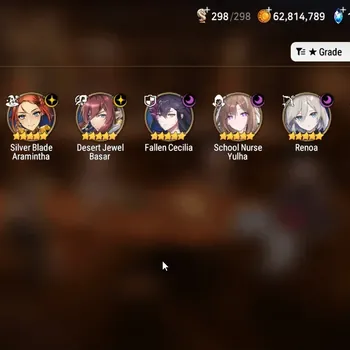 Epic Seven Accounts High-End Global Unverif|8 ML (SN Yulha,Renoa,Requiem R,Fallen Cecilia etc)(MeiLin