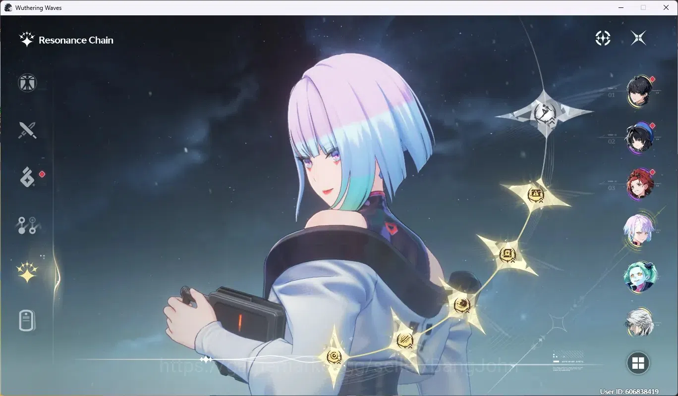 Wuthering Waves Accounts EU |UL 49 |Rank 5|1 Char Limited [Lucy RC5+Sign] & image 5