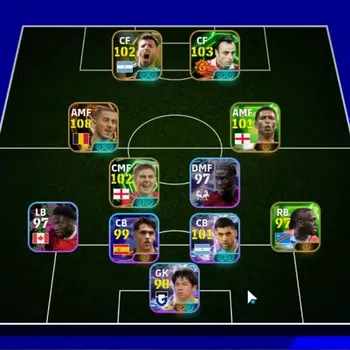 eFootball Accounts Legends & Iconic Players Android|Big Time Eden Hazard'18|6 Epic Dimitar Berbatov,Gerrard,Sergio Aguero|5