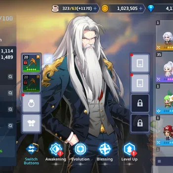 Guardian Tales Accounts ASIA W2 Lvl 1|4K Gem|Frieren Collab| Kamael +EXWP, Eunha +EXWP, Frieren +EXWP, Stark +EXWP, Claude