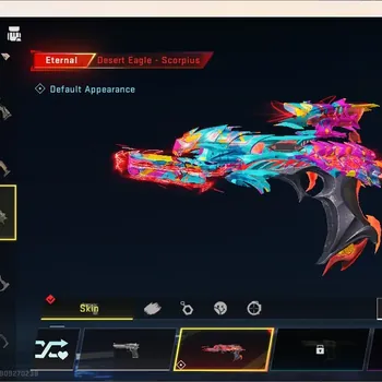 Blood Strike Accounts Rare Skin ASIA | 1 Eternal: Desert Eagle - Scorpius | 1 Ultra Consumable | 7 Collab | 4 Ultra Guns | 2