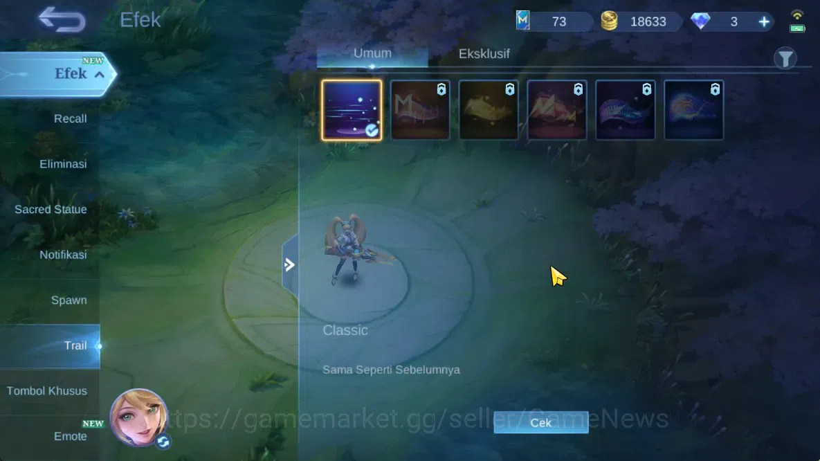 Mobile Legends: Bang Bang Accounts Hero 69|Skin 61|High Glory 88|Karina KOF,Gatot Epi image 12