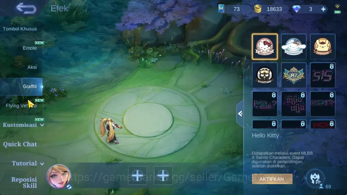 Mobile Legends: Bang Bang Accounts Hero 69|Skin 61|High Glory 88|Karina KOF,Gatot Epi image 14