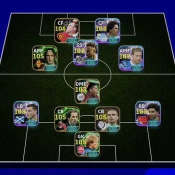 eFootball Accounts Legends & Iconic Players EFOOTBALL 2026 | LEGEND PEPE,D NUNEZ,TOTTI,K DE BRYUNE,BARESSI,J TIMBER,NEYMAR