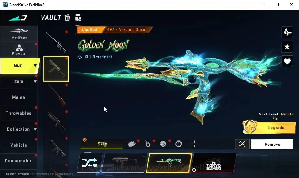 Blood Strike Accounts ASIA|2 ETERNAL[ZERO-Oda MAX,DEagle]|3 Melee ULTRA[ image 10