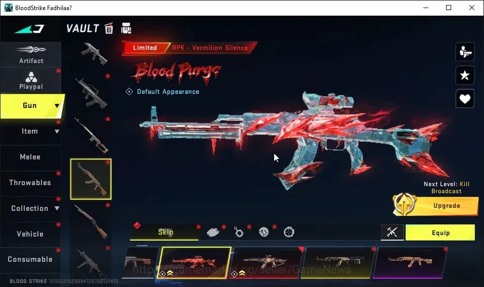 Blood Strike Accounts ASIA|2 ETERNAL[ZERO-Oda MAX,DEagle]|3 Melee ULTRA[ image 12