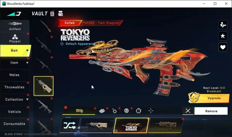 Blood Strike Accounts ASIA|2 ETERNAL[ZERO-Oda MAX,DEagle]|3 Melee ULTRA[ image 14