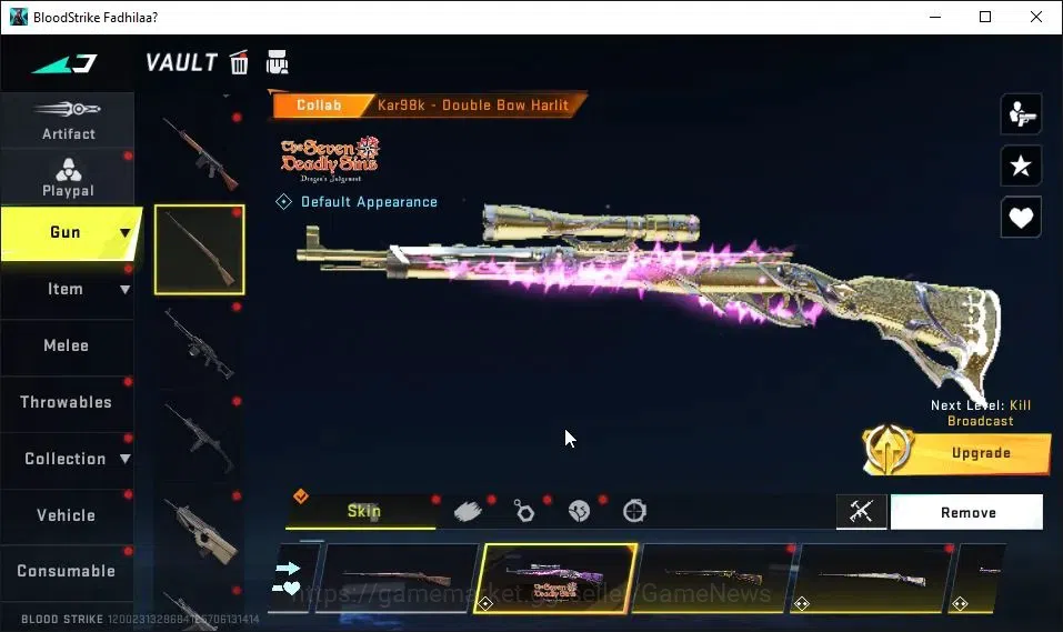 Blood Strike Accounts ASIA|2 ETERNAL[ZERO-Oda MAX,DEagle]|3 Melee ULTRA[ image 15